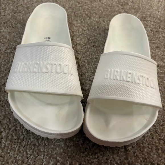 Birkenstock Barbados Eva White Mules - Picture 5 of 5